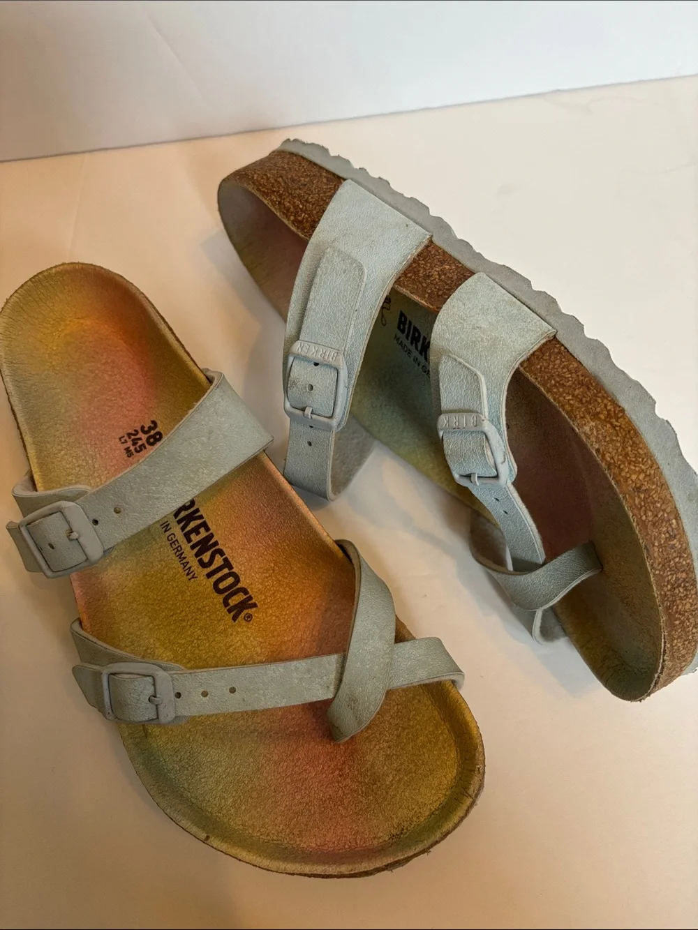 Birkenstock Mayari Birkibuc Vegan Sky